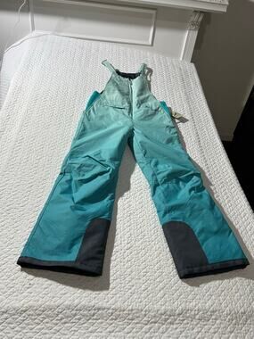 ARCTIX Kids Teal XTRA INSULATED COLD WEATHER Ski Bib/ Size -L  (14/16 ) Kids